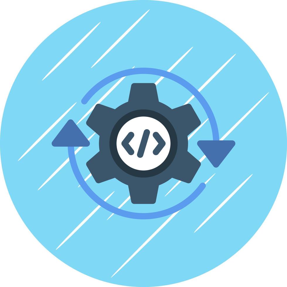 Continuous Integration Vector Icon Design