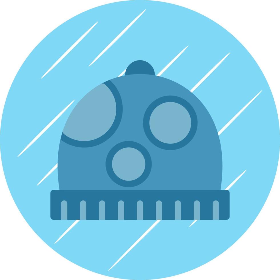 Winter Hat Vector Icon Design