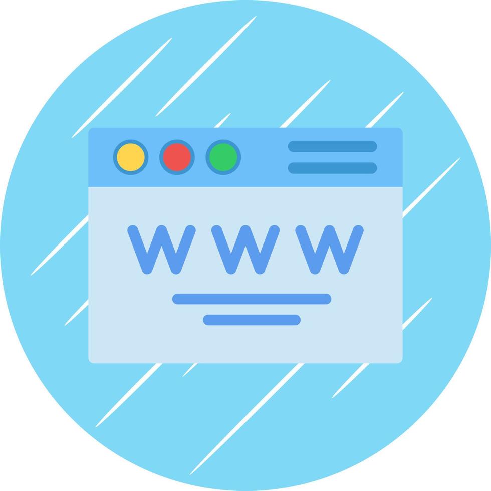 diseño de icono de vector de sitio web