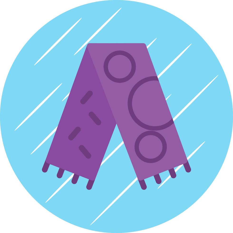 Scarf Vector Icon Design