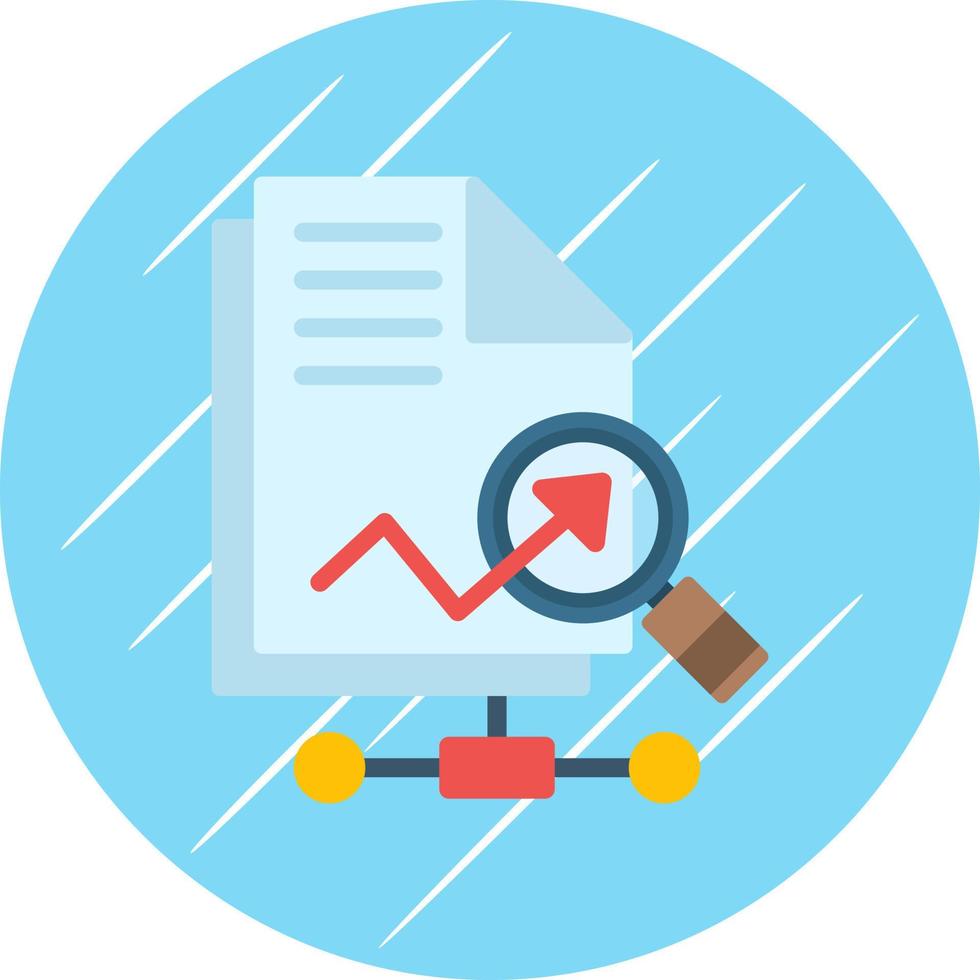 Diagnostic Analytics Vector Icon Design