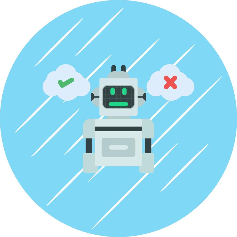 Decision Intelligence Vector Icon Design