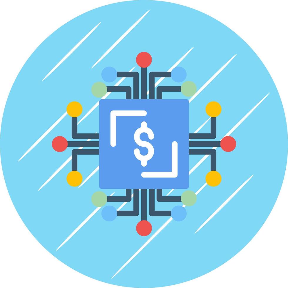 Data Concurrency Vector Icon Design