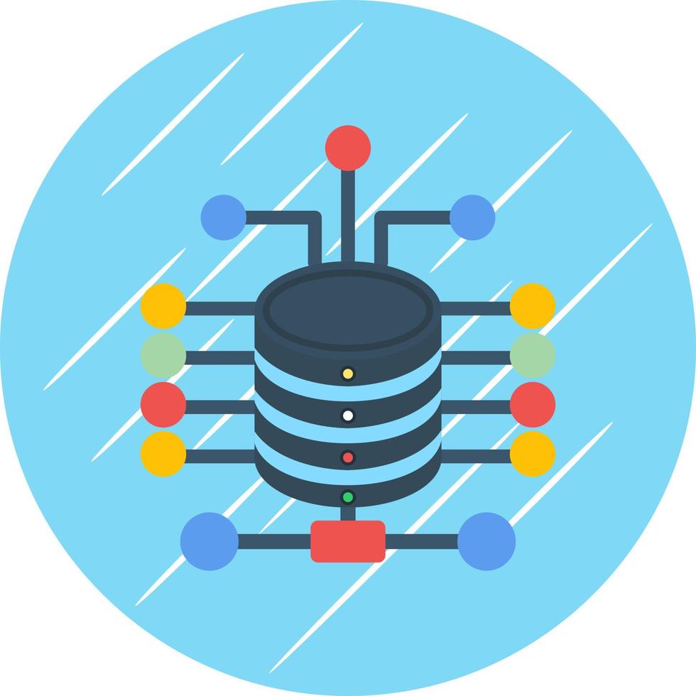 Data Storage Vector Icon Design