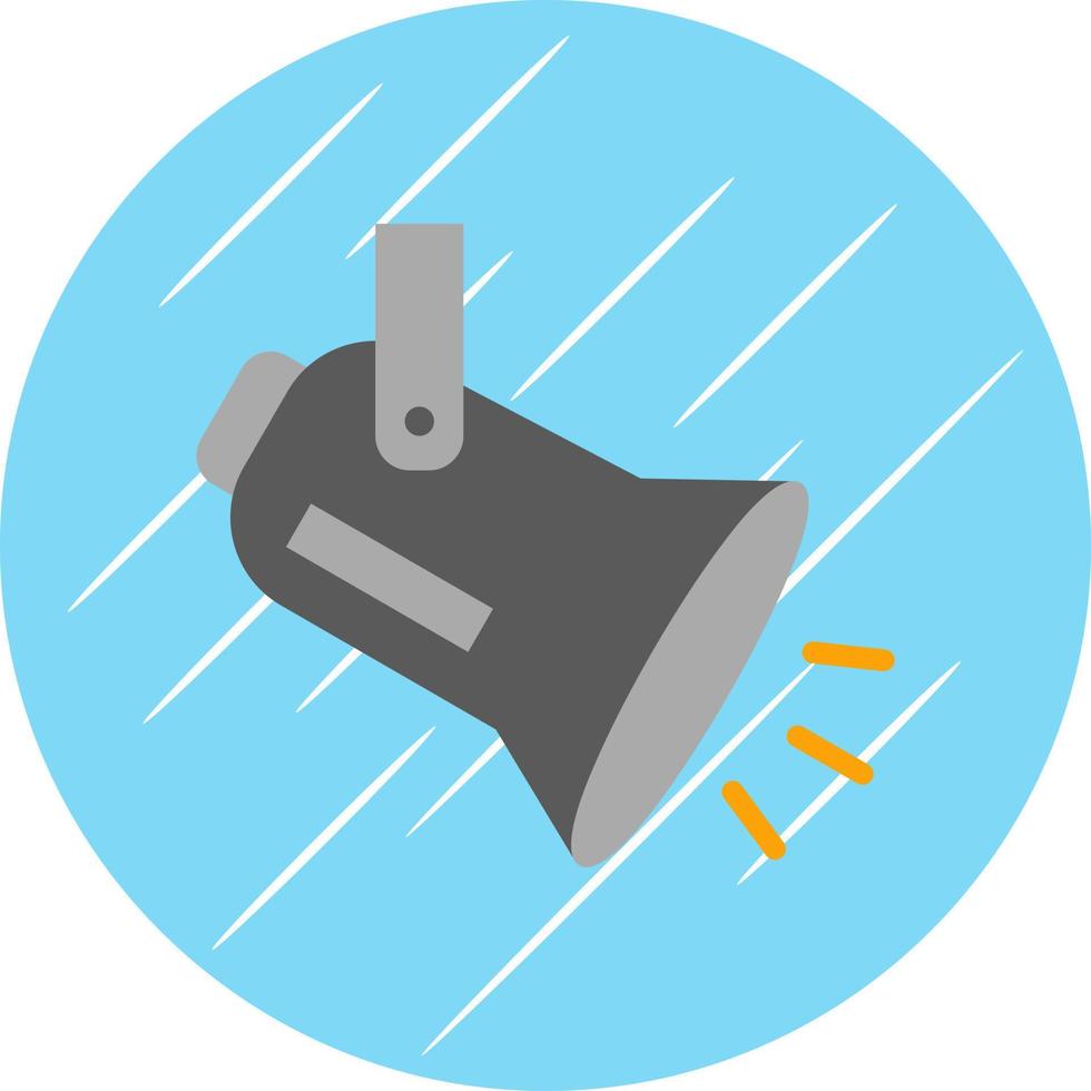 Spotlight Vector Icon Design