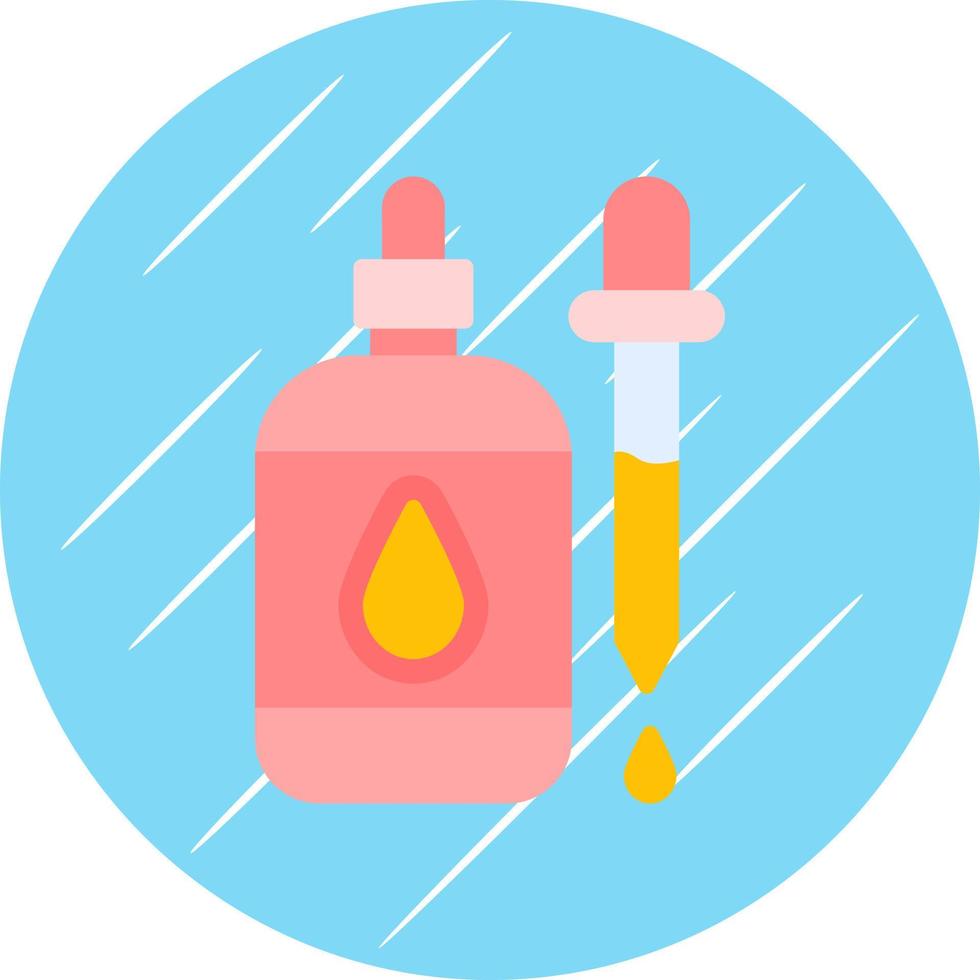 Essential Oil Vector Icon Design