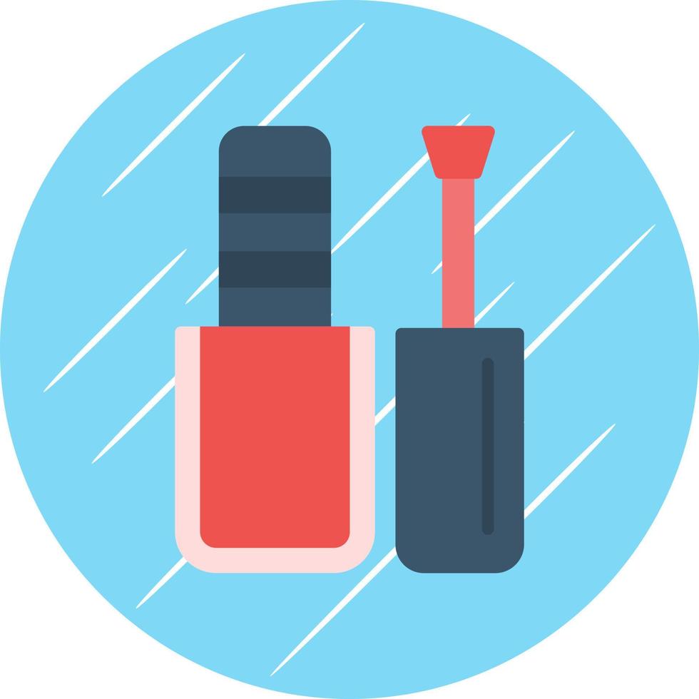 Nail Polish Vector Icon Design