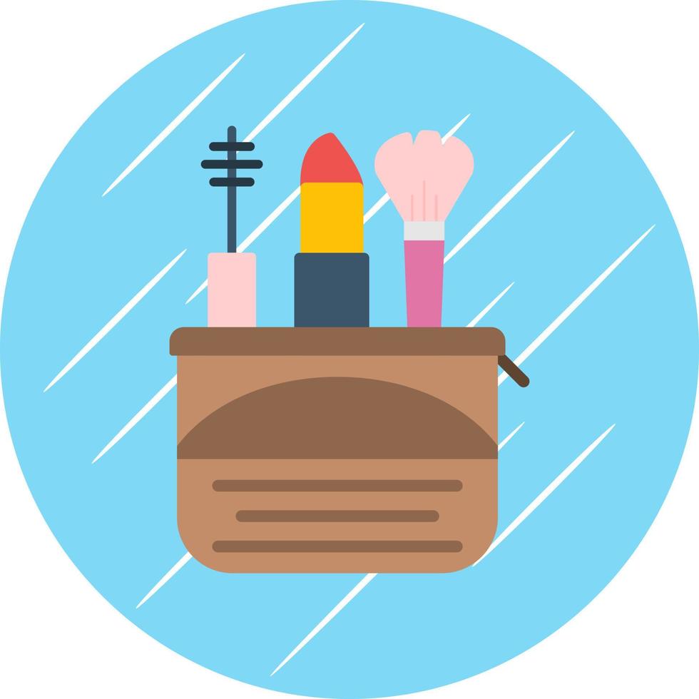 diseño de icono de vector de contenedor de maquillaje