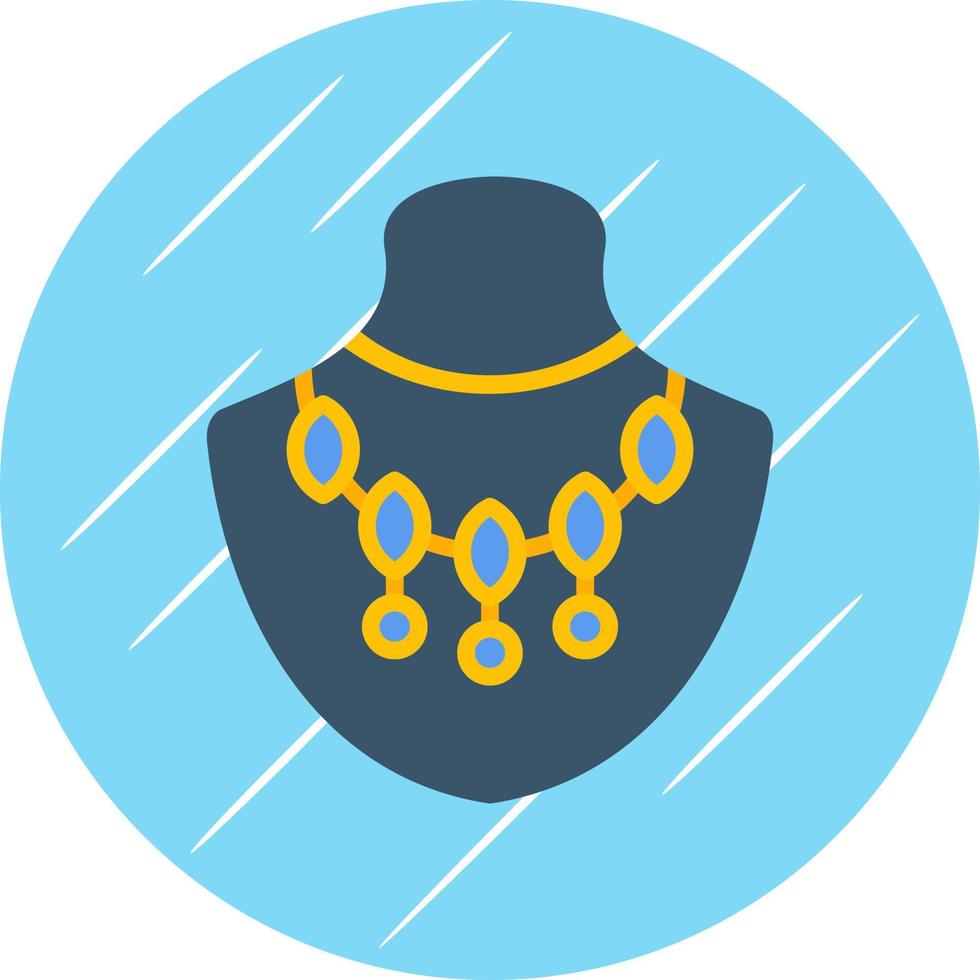 Necklace Vector Icon Design