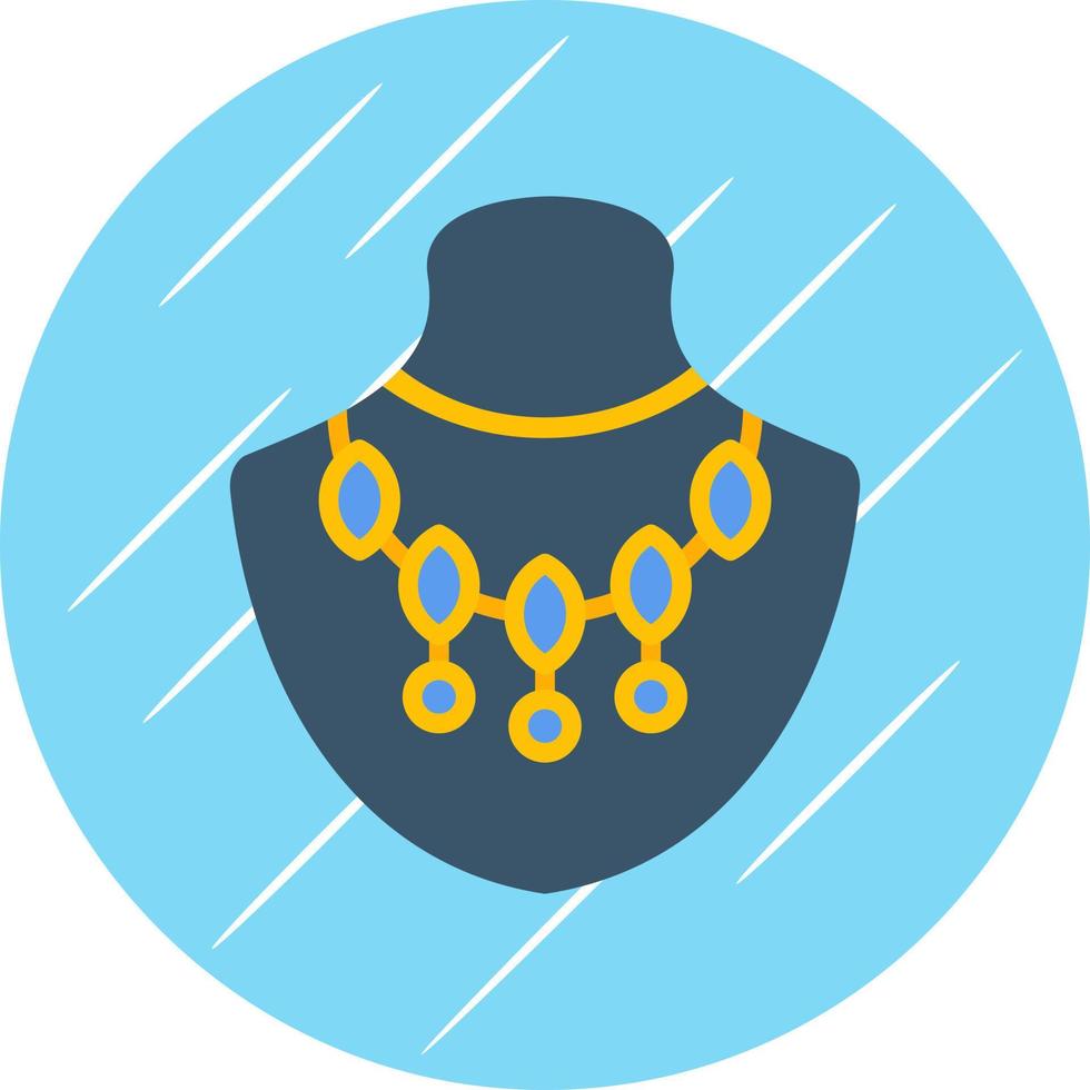 diseño de icono de vector de collar