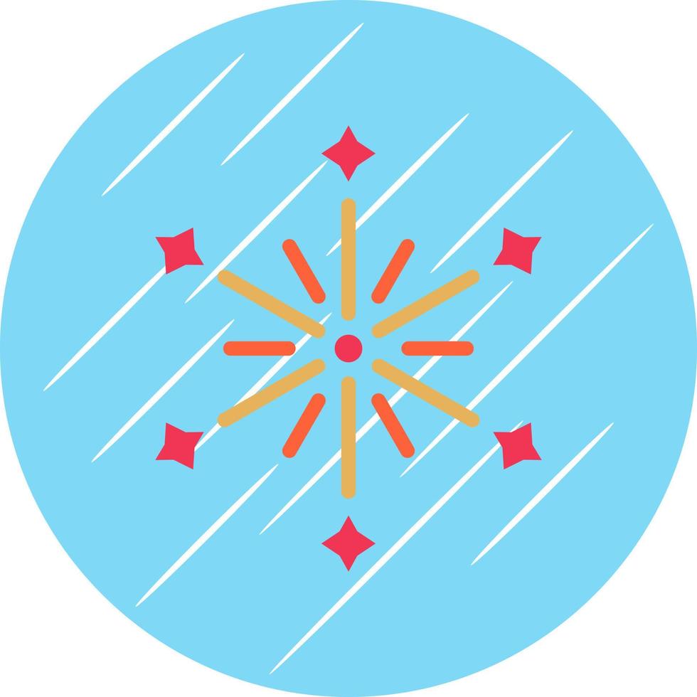 Fireworks Vector Icon Design