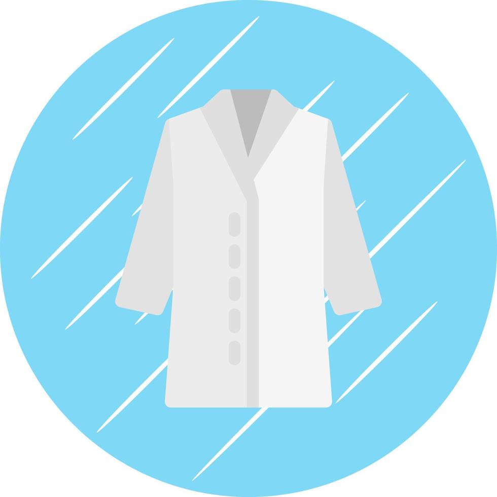Lab Coat Vector Icon Design