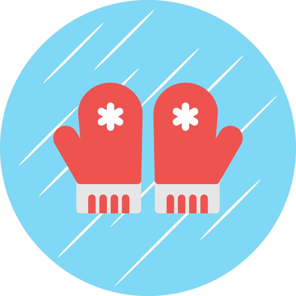 Mittens Vector Icon Design