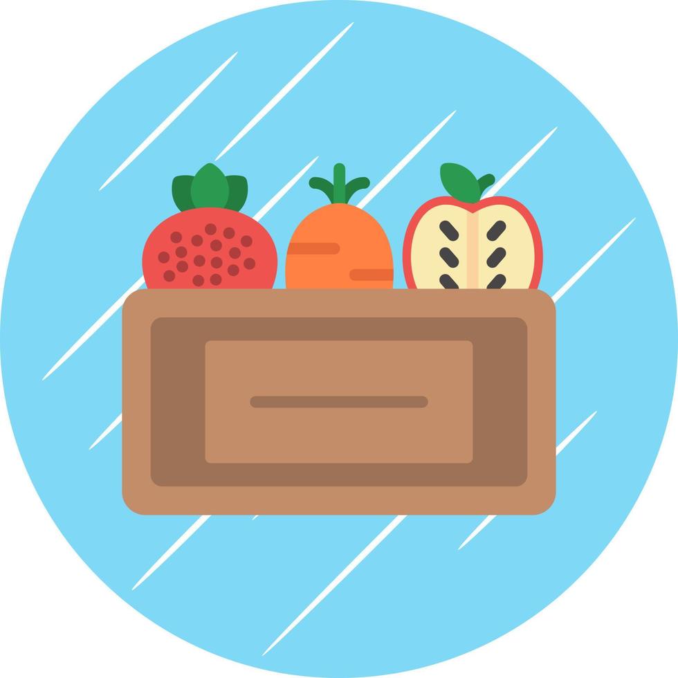 Healthy Food Vector Icon Design