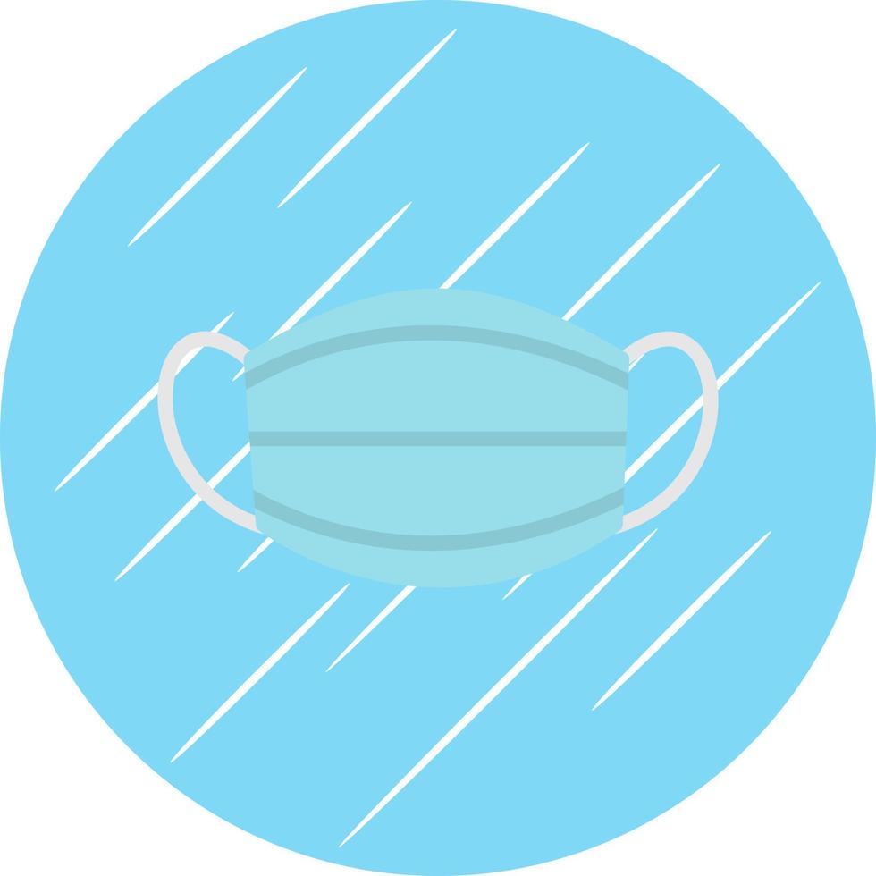 Face Mask Vector Icon Design