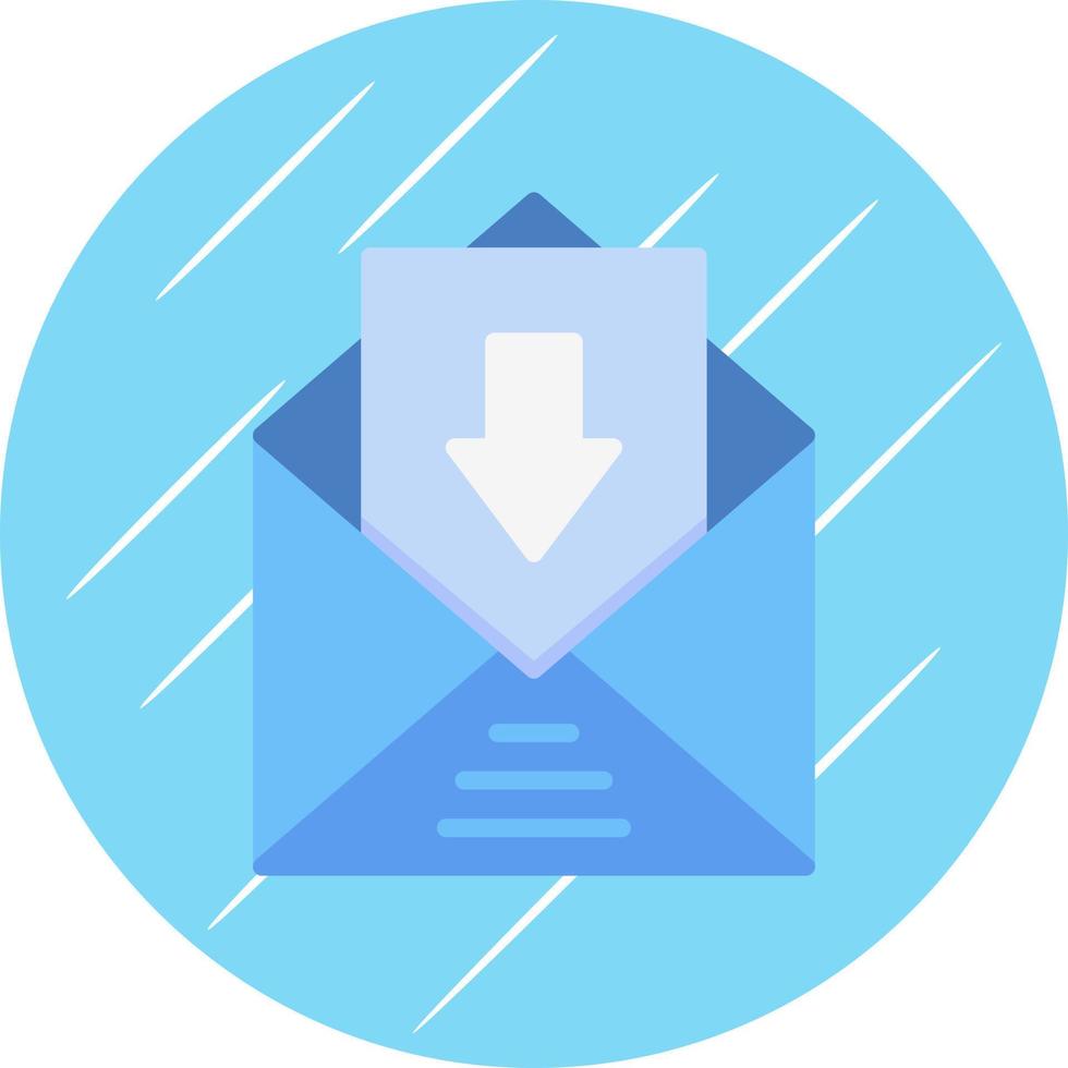 Inbox Vector Icon Design