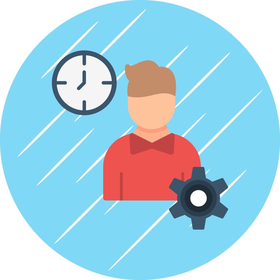 Productive Work Vector Icon Design