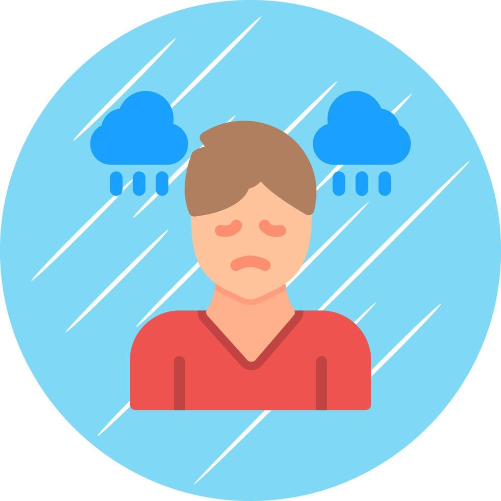 Depression Vector Icon Design