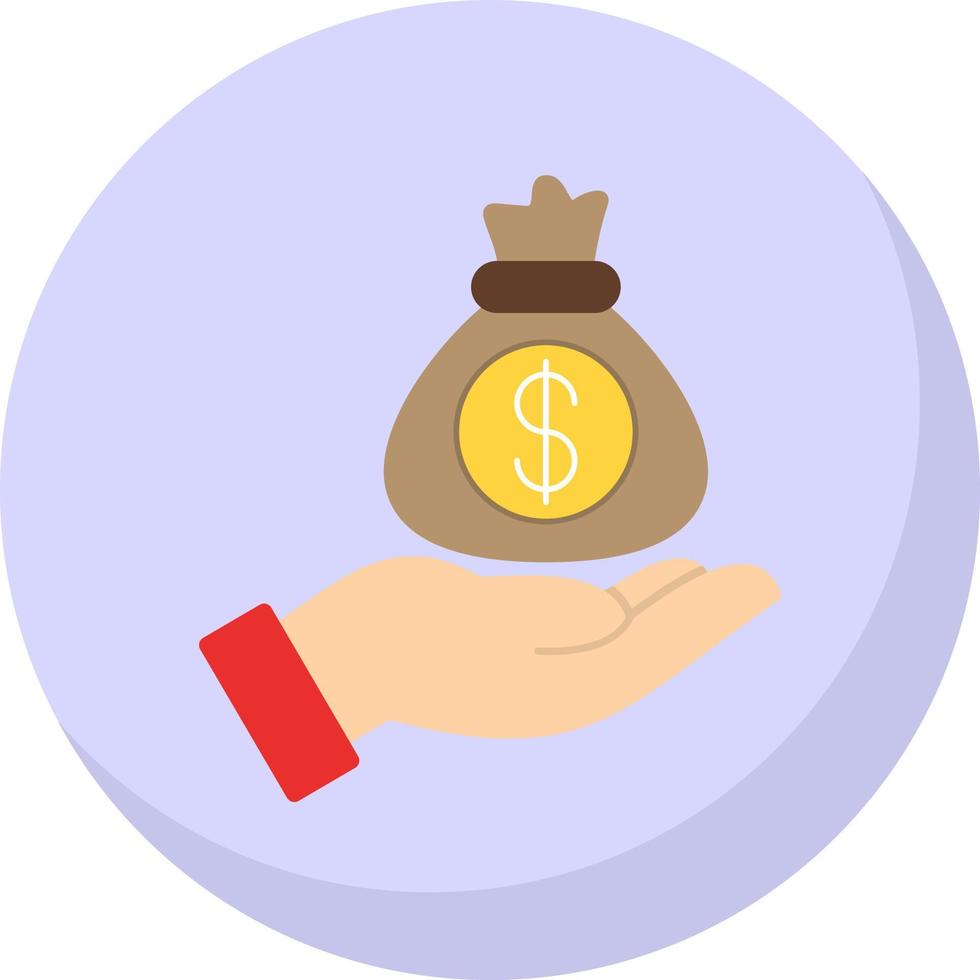 Fund Raising Vector Icon Design