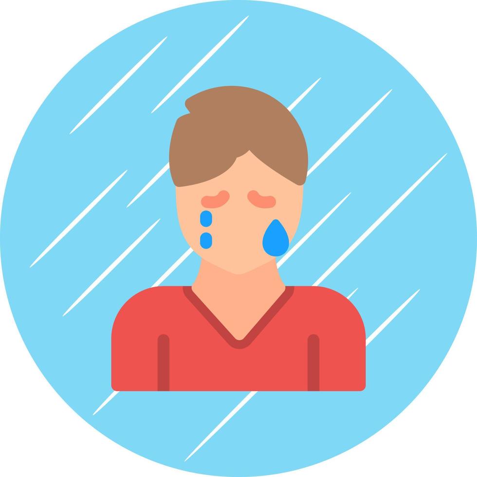 Grief Vector Icon Design