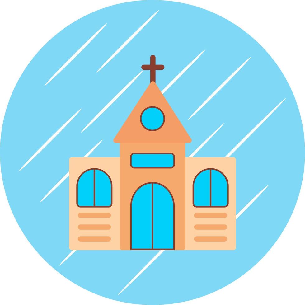 Church Vector Icon Design