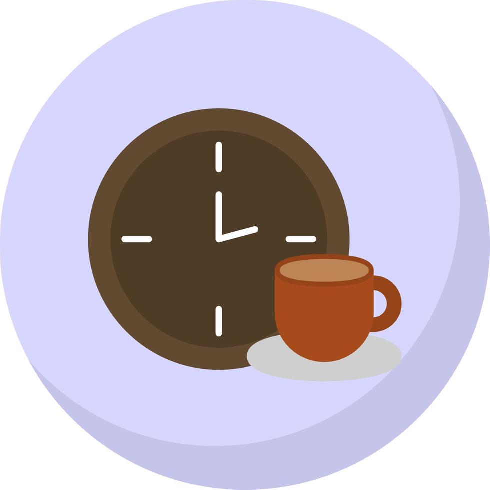 diseño de icono de vector de pausa para el café