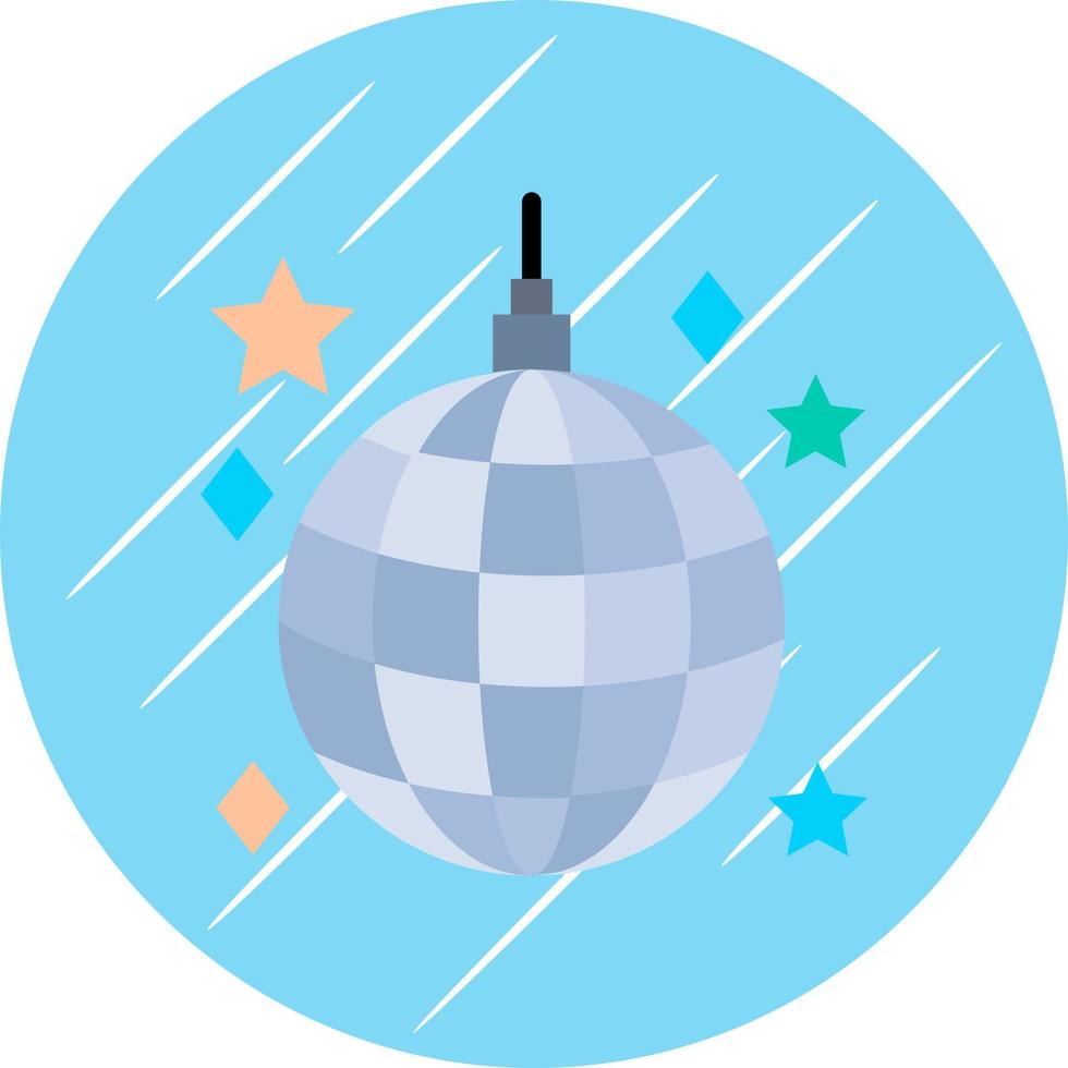 diseño de icono de vector de bola de discoteca