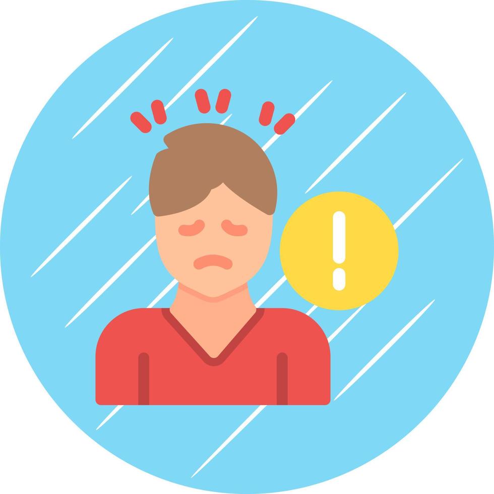 Panic Atack Vector Icon Design