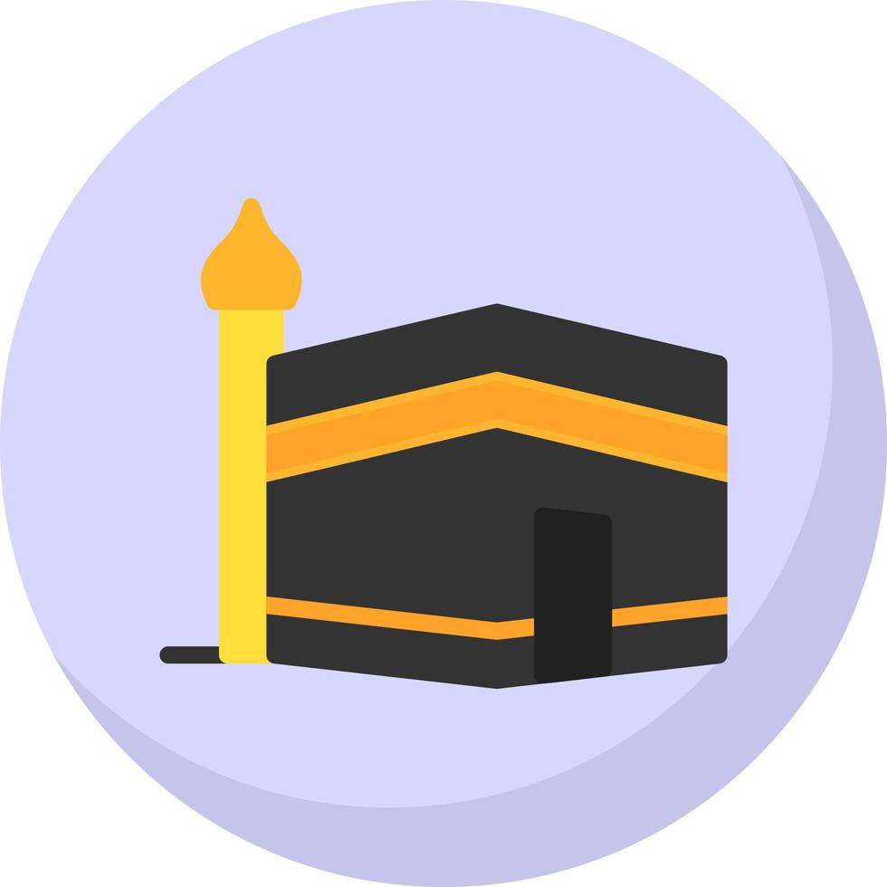 Kaaba Vector Icon Design