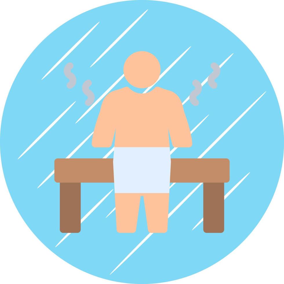 Sauna Vector Icon Design