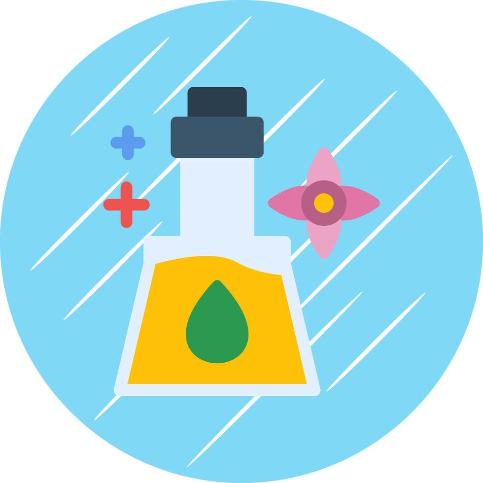 Essentail Oil Vector Icon Design
