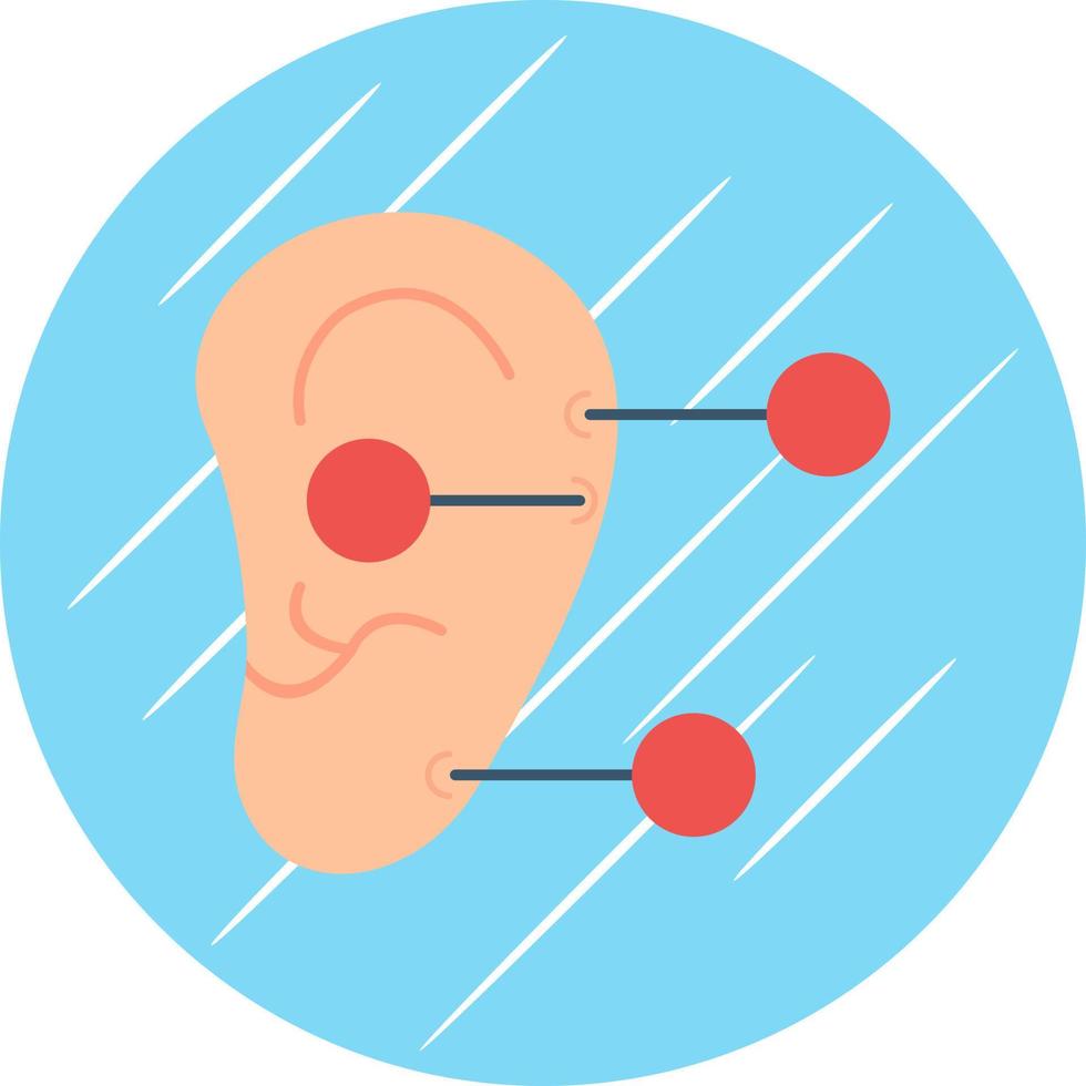 Ear Therapy Vector Icon Design