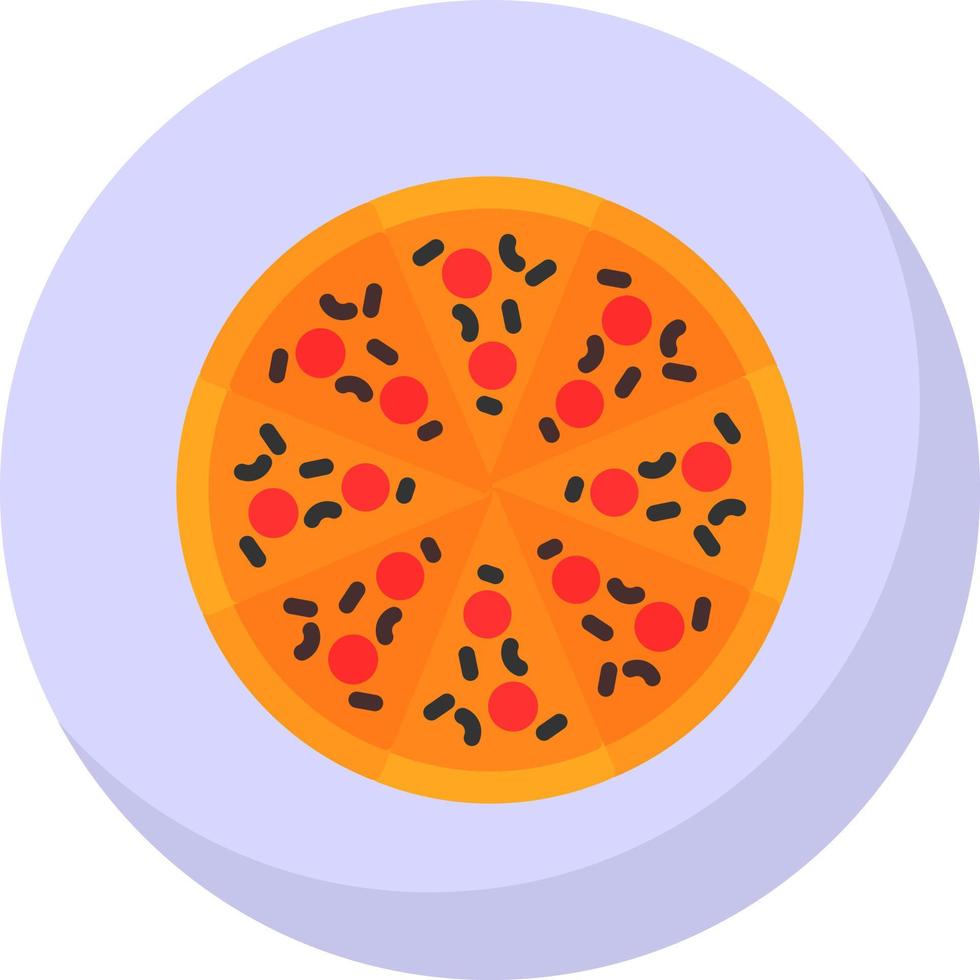 Pizza Vector Icon Design