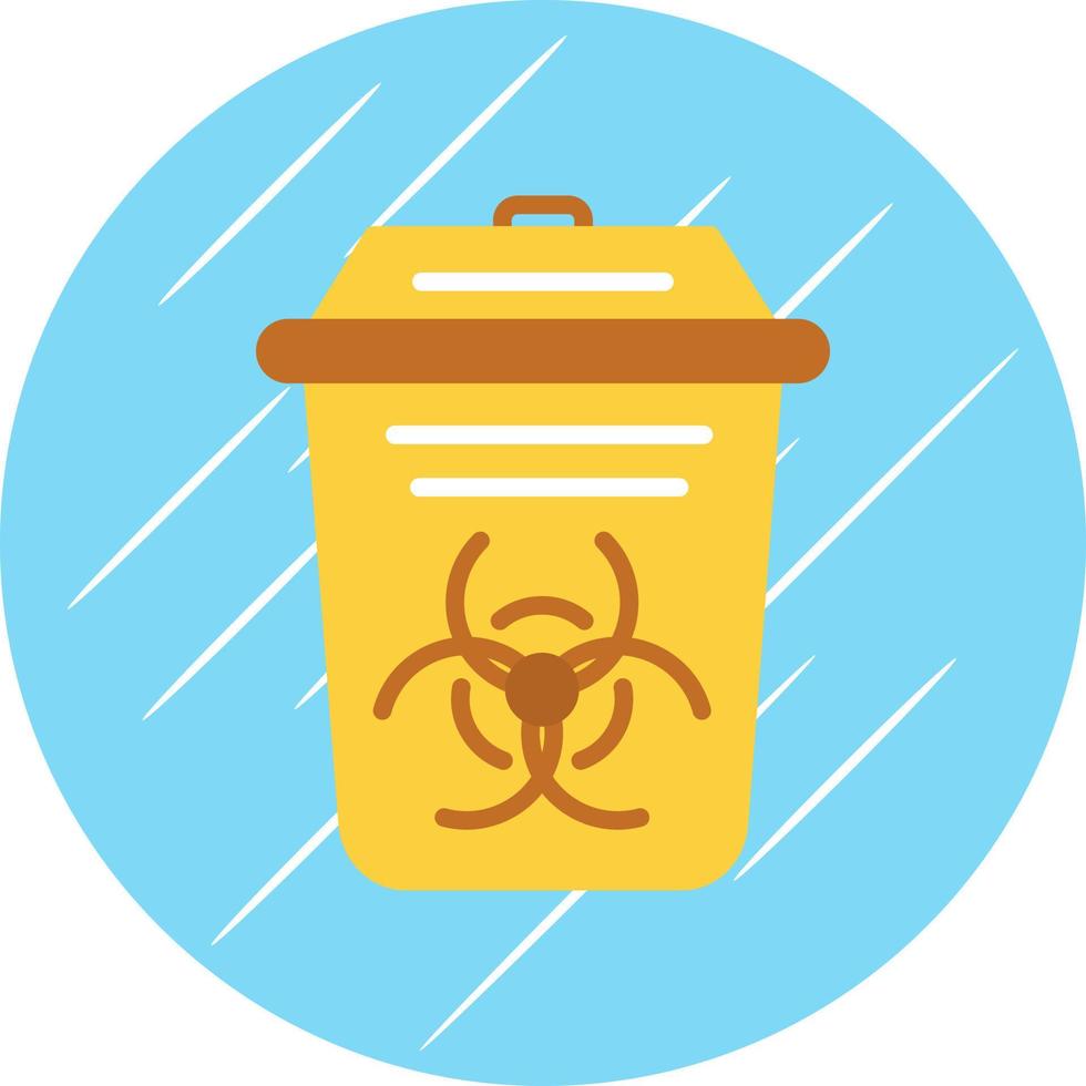 Toxic Waste Vector Icon Design