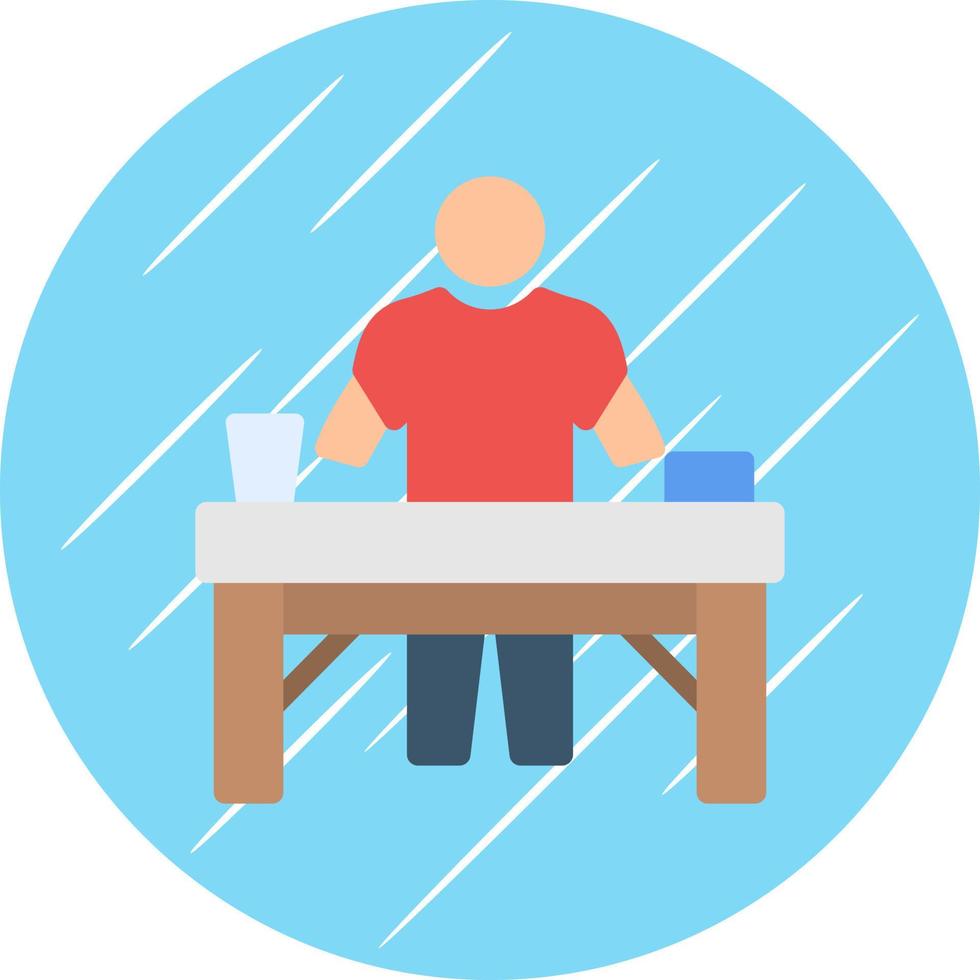 Massage Therapist Vector Icon Design