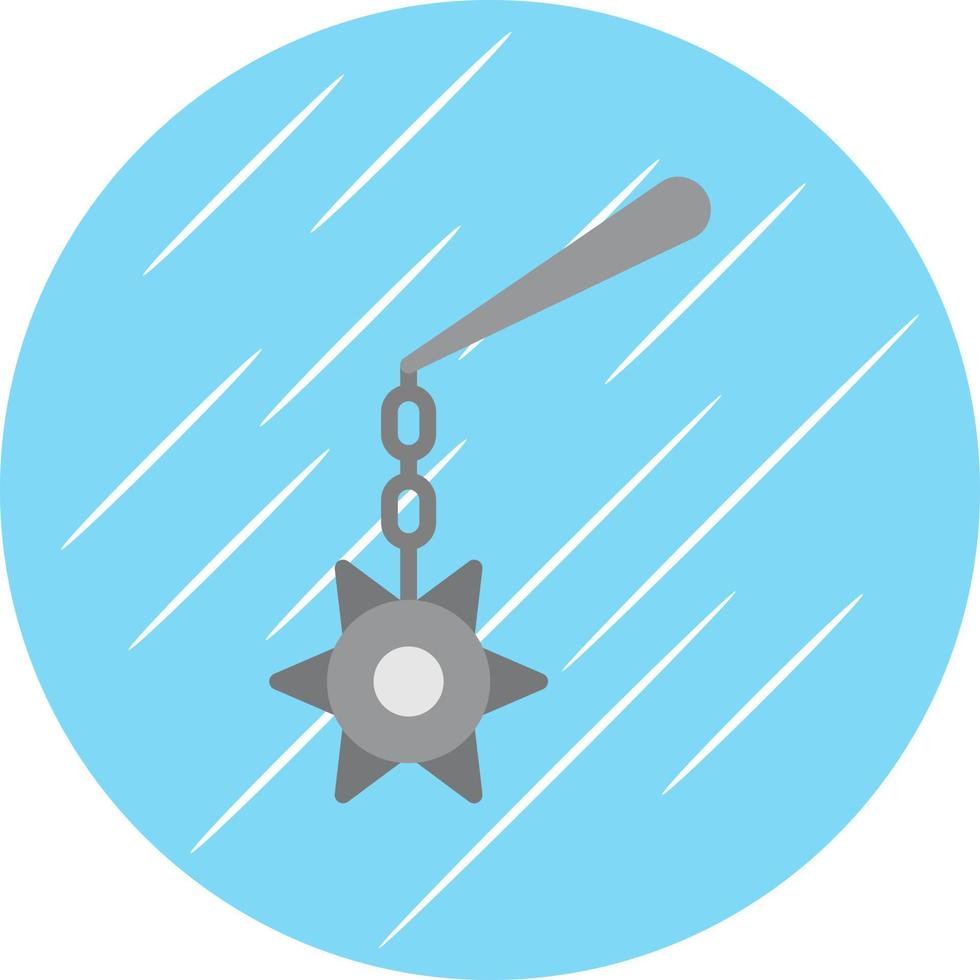 Mace Vector Icon Design