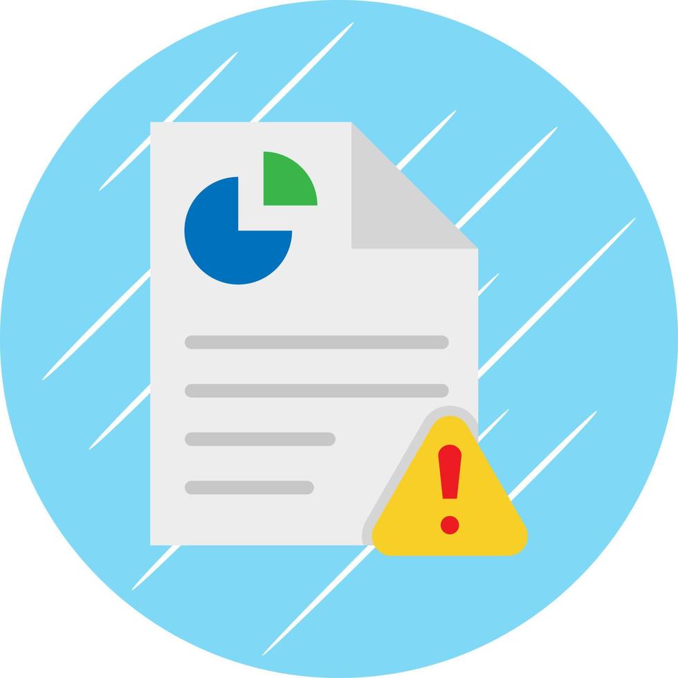 Business Report Vector Icon Design