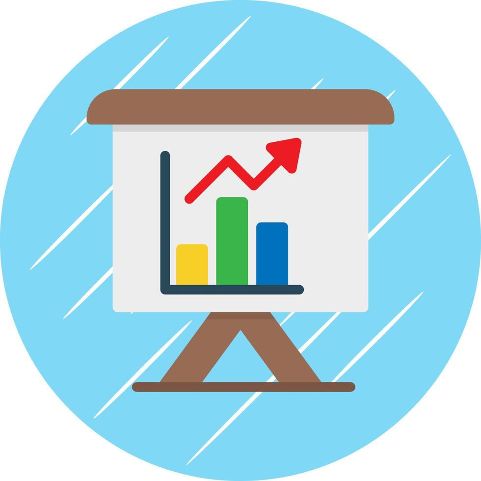Business Presentation Vector Icon Design