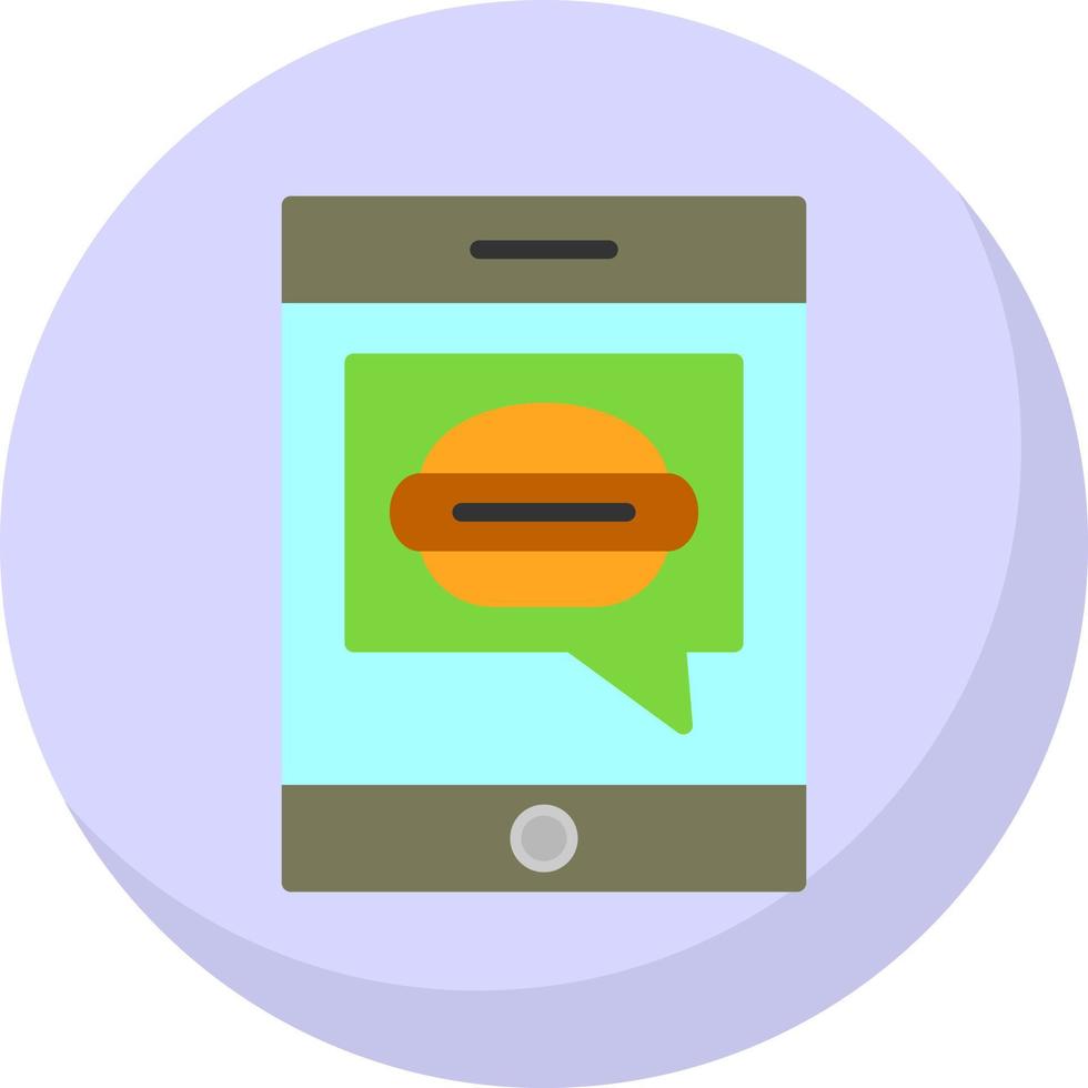 Food App Vector Icon Design