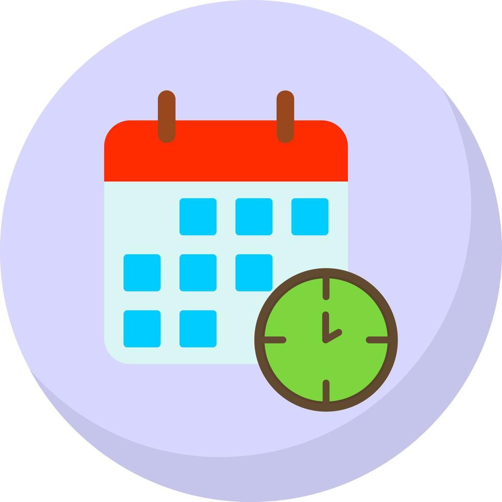 Time Management Vector Icon Design