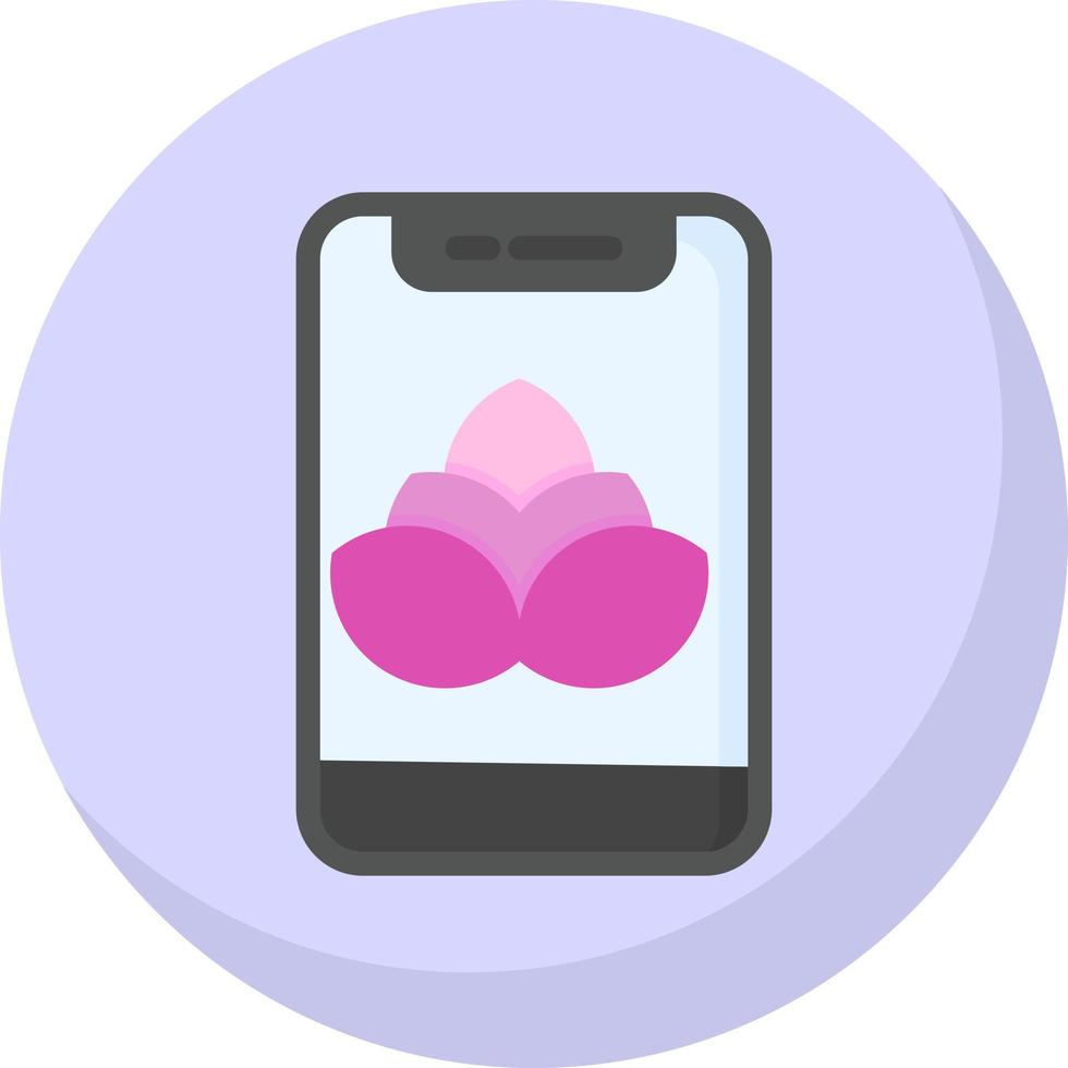 Meditation Vector Icon Design