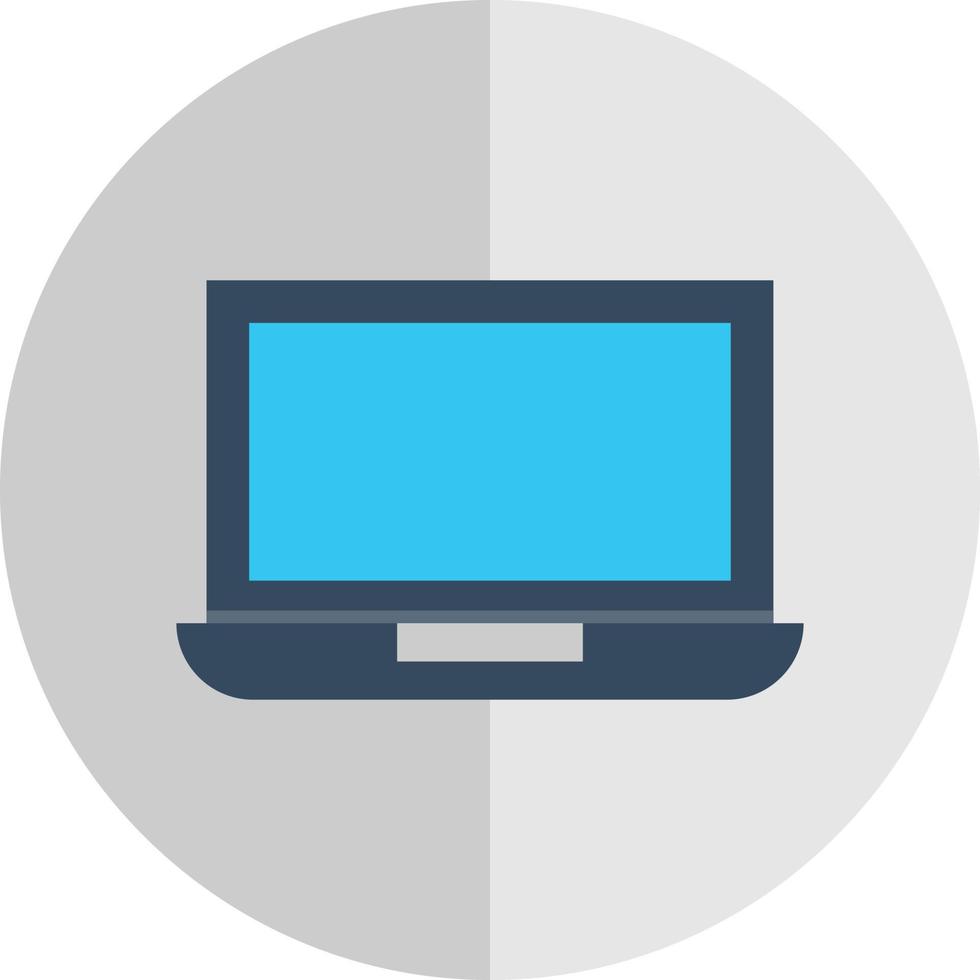 Laptop Vector Icon Design