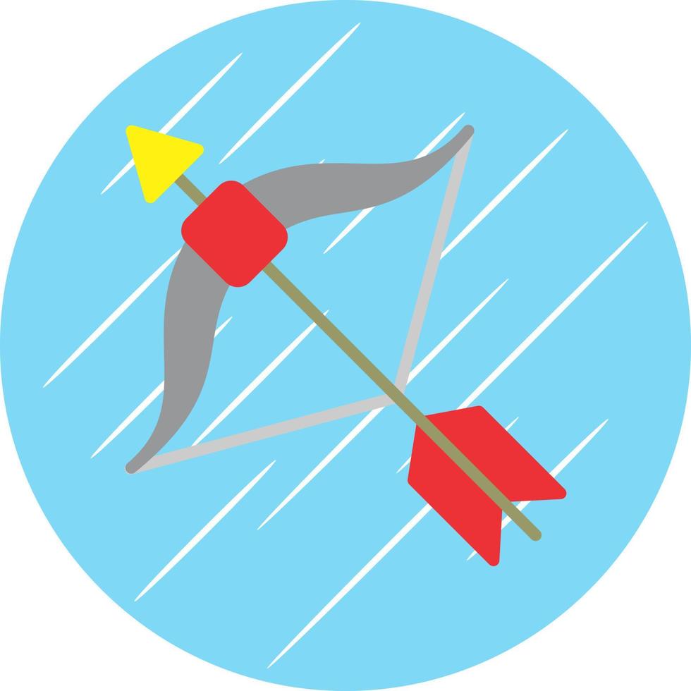 diseño de icono de vector de flecha de arco