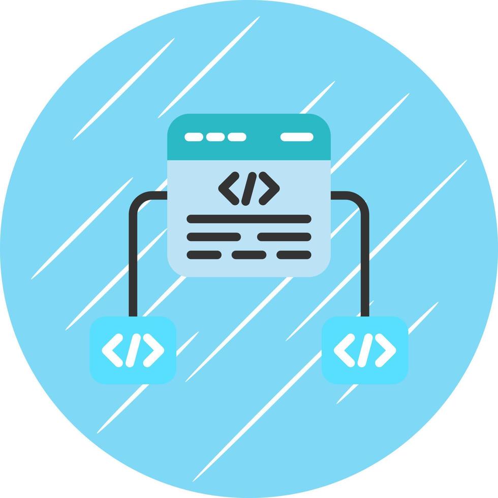 Code Framework Vector Icon Design