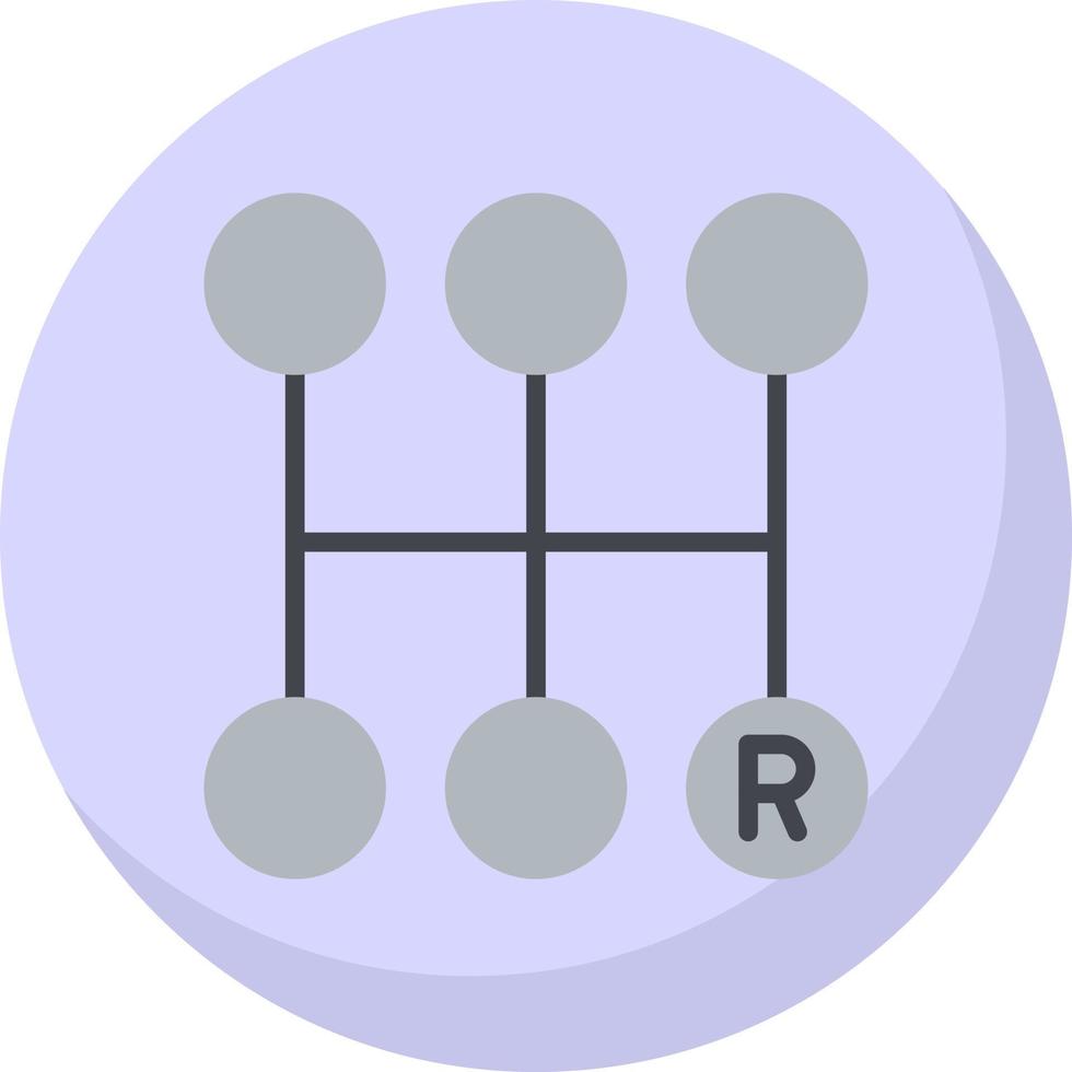 Gearshift Vector Icon Design