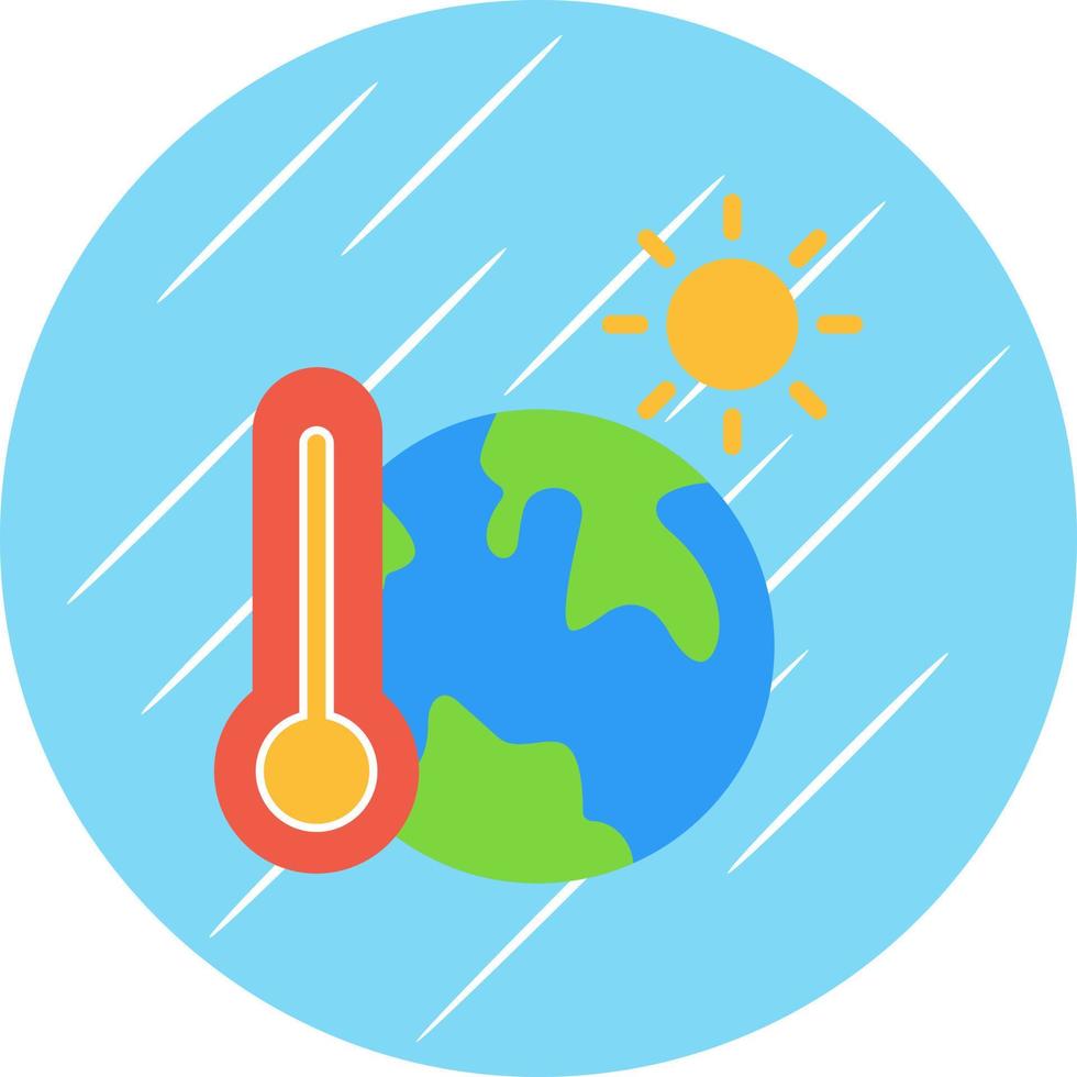 Global Warming Vector Icon Design