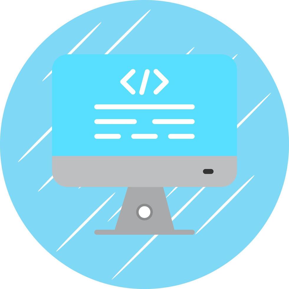 Monitor Vector Icon Design