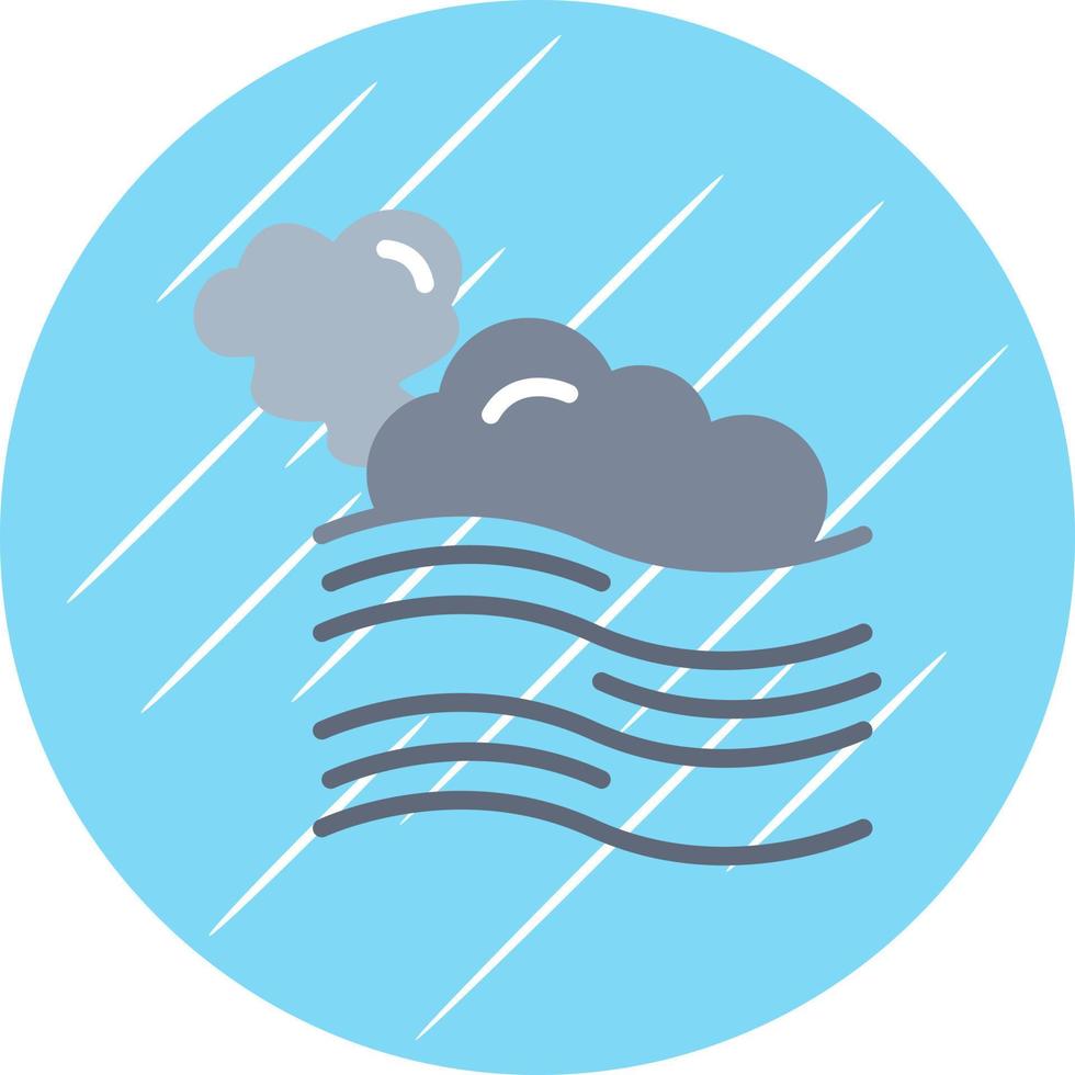 Fog Vector Icon Design