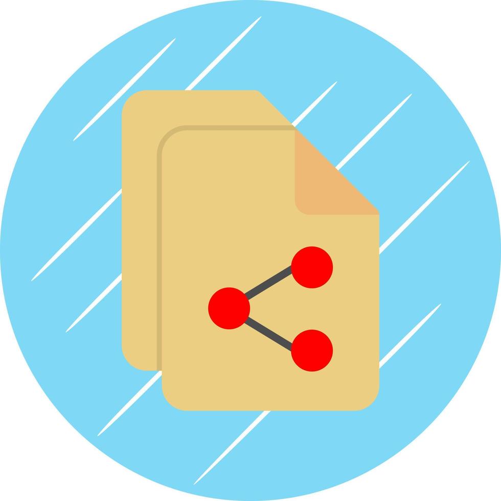 Share Files Vector Icon Design