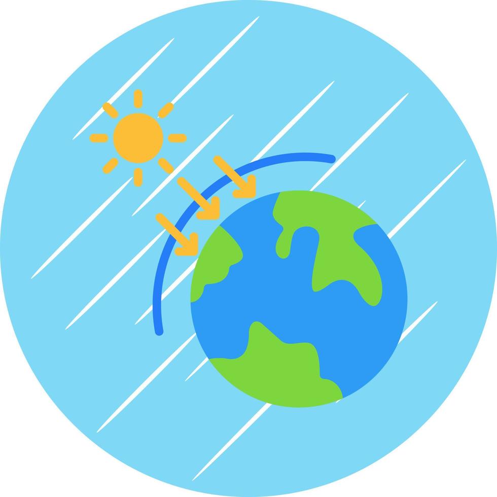 Greenhouse Effect Vector Icon Design